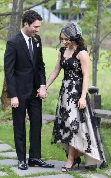 Black wedding dress Ellenbridals