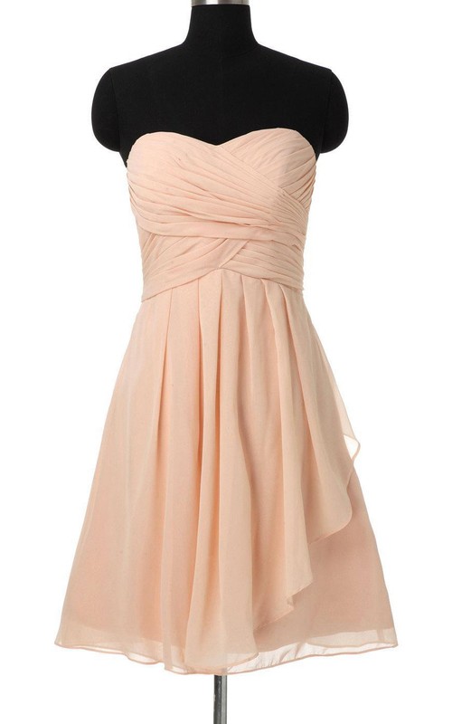 short bridesmaid dresses under 100 Short Bridesmaid Dresses with Sash Lace Top Cheap Knee Length Bridesmaid Dress ARD1178