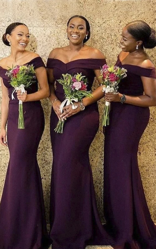 oversized bridesmaid dresses Black Satin Oversized Bowknot Tea Length Bridesmaid Gown