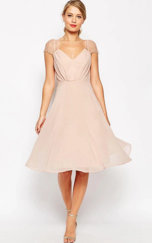 short flowy bridesmaid dresses Amazon.com: Drelat Ruffle Sleeve Chiffon Short Bridesmaid Dresses for  Wedding High Waist Flutter Formal Dresses for Women Steel Blue US0 :  Clothing, Shoes & Jewelry