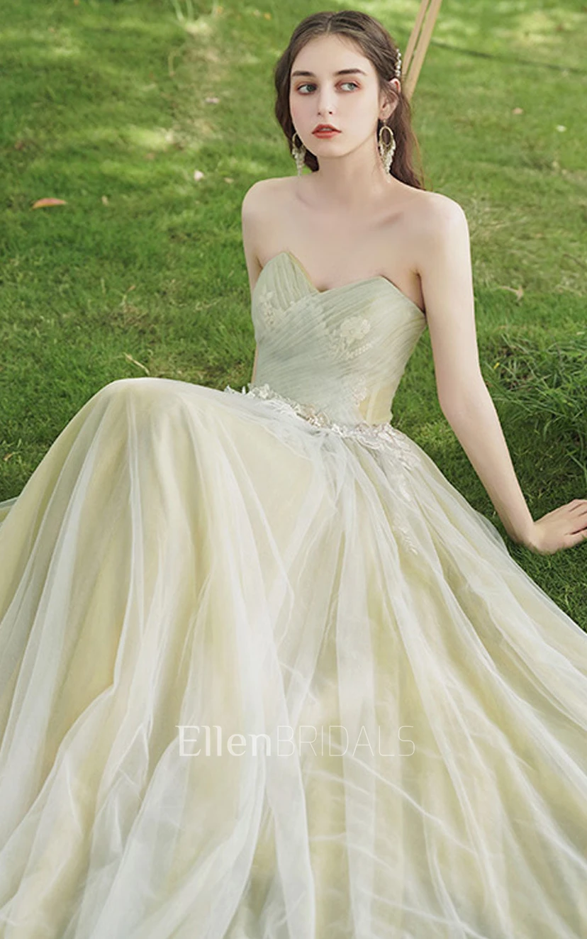 tulle empire waist dress Emerald Green Silk Satin Dress V Neckline – Désir Couture