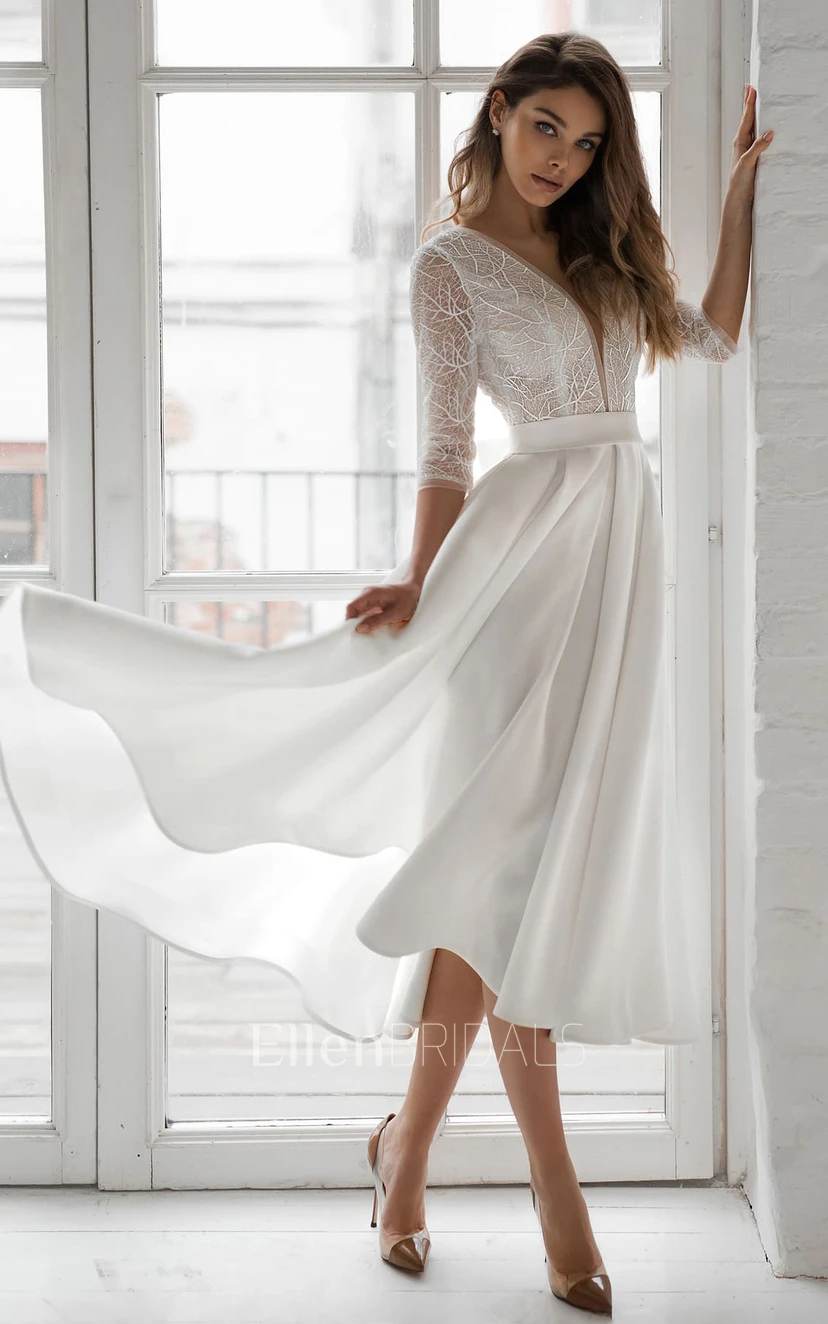 white lace fringe dress Ethel 1920s Evening Maxi Fringe Gown in White 1X / White main image 0